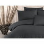 Juego de cama Antracita con funda nórdica 220x240 cm y 2 fundas de almohada 60x60 cm