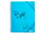 Liderpapel Carpeta escaparate con espiral Azul 30 fundas Din A4