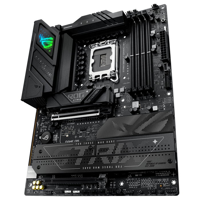 ASUS ROG STRIX B860-F GAMING WiFi Placa Base LGA 1851 Intel B860 DDR5 Wi-Fi 7 2.5Gb Ethernet ATX ASUS ROG STRIX B860-F GAMING WiFi Placa Base LGA 1851 Intel B860 DDR5 Wi-Fi 7 2.5Gb Ethernet ATX