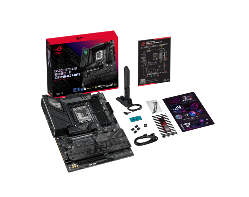 ASUS ROG STRIX B860-F GAMING WIFI Intel B860 LGA 1851 ATX ASUS ROG STRIX B860-F GAMING WIFI Intel B860 LGA 1851 ATX