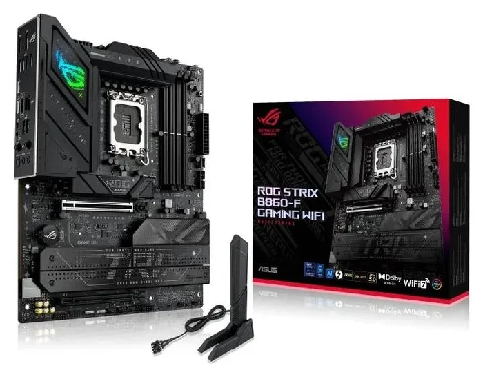 ASUS ROG STRIX B860-F GAMING WIFI Intel B860 LGA 1851 ATX ASUS ROG STRIX B860-F GAMING WIFI Intel B860 LGA 1851 ATX