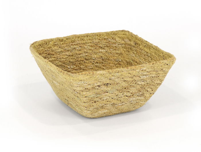 Privilege Cesta Seagrass Cuadrada 17.5 x 17.5 x 7.7 cm (24 Unidades)