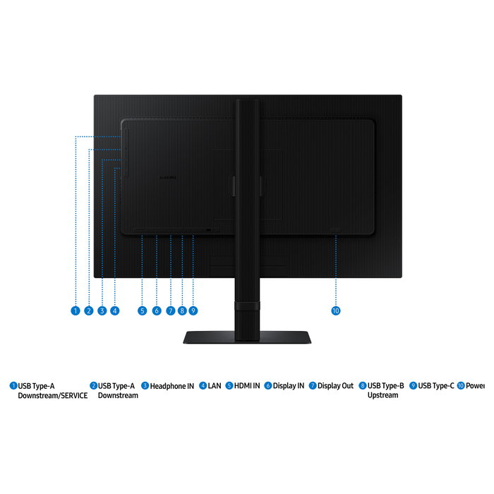 Samsung S60UD Monitor 24" QHD LED 2560x1440 Negro