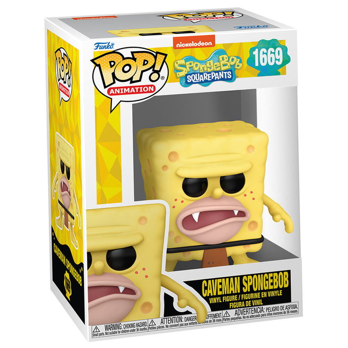 Funko Figura POP! Bob Esponja Caveman Spongebob 25th Anniversary