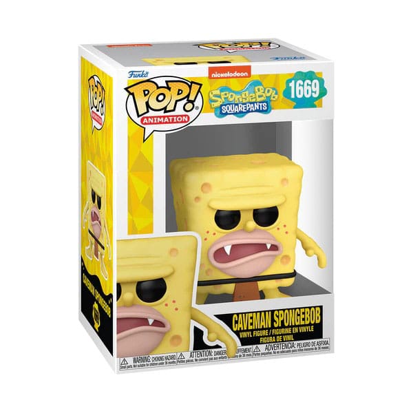 Funko Figura POP! Bob Esponja Caveman Spongebob 25th Anniversary