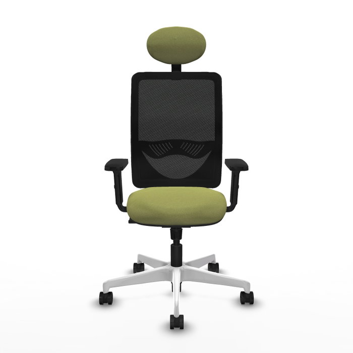 PIQUERAS Y CRESPO Silla de oficina Zulema Verde oliva con mecanismo Sincro PIQUERAS Y CRESPO Silla de oficina Zulema Verde oliva con mecanismo Sincro