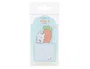 Imaginovo Bloc notas adhesivas bunny con soporte 20 hojas azul 60x125 mm