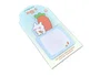 Imaginovo Bloc notas adhesivas bunny con soporte 20 hojas azul 60x125 mm