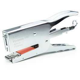 Grapadora Tenaza Rapesco Porpoise One (45H) (Incluye 1000 Grapas 24/8Mm) Cromada
