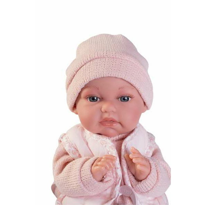 Muñecas Antonio Juan Muñeca Recién Nacida Baby Toneta con Chaleco 70364 - 34 cm