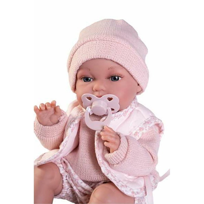 Muñecas Antonio Juan Muñeca Recién Nacida Baby Toneta con Chaleco 70364 - 34 cm