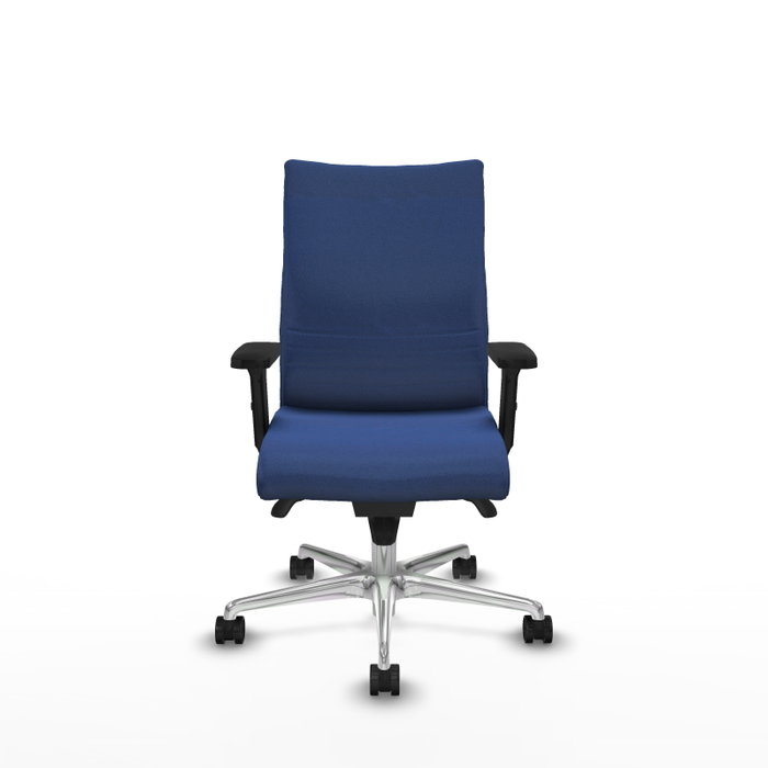 PIQUERAS Y CRESPO Silla Albacete Confidente Mecanismo Sincro Azul Marino