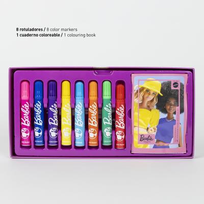 CERDÁ Maletín papelería coloreable Barbie