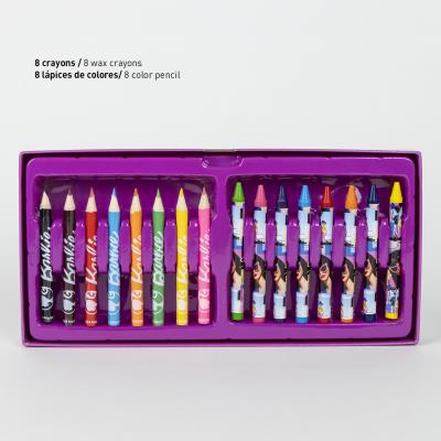 CERDÁ Maletín papelería coloreable Barbie