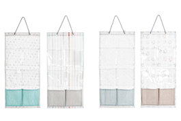 DKD Home Decor Organizador de Armario Casablanca 2022 Surtido de 4 Unidades