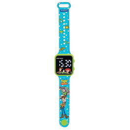 Lexibook Reloj Digital LED Toy Story con Alarma, para Niños a Partir de 4 Años, Incluye Pilas CR2032, Idiomas: Español, Portugués, Francés, Inglés, Italiano, Alemán, Neerlandés