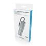 Aisens USB-C Dock 5 en 1 con HDMI 4K, RJ45, 2x USB y USB-C PD - Gris