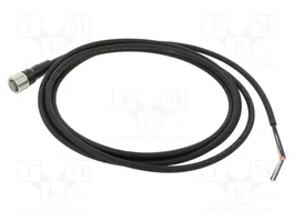 OMRON Cable para sensores M12 hembra recto, 4 pines, 2m, PUR
