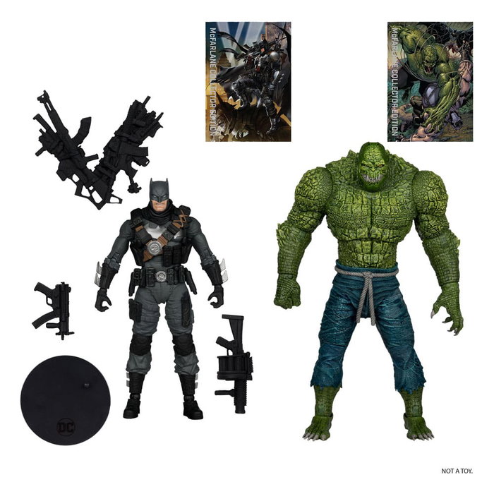 DC Multiverse McFarlane Collector Edition Pack de 2 Figuras #03 Batman vs. Killer Croc 18 cm DC Multiverse McFarlane Collector Edition Pack de 2 Figuras #03 Batman vs. Killer Croc 18 cm