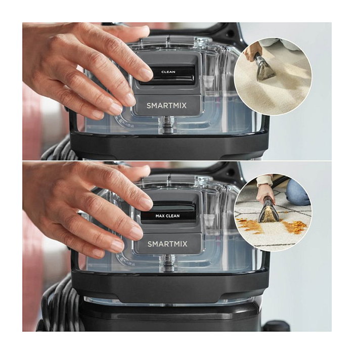 Bissell SpotClean C9 Pro Limpiador de Mano 400W para Alfombras, Tapicerías y Interiores de Coche, con 1.7L Tanque de Agua Fresca y 4 Ruedas