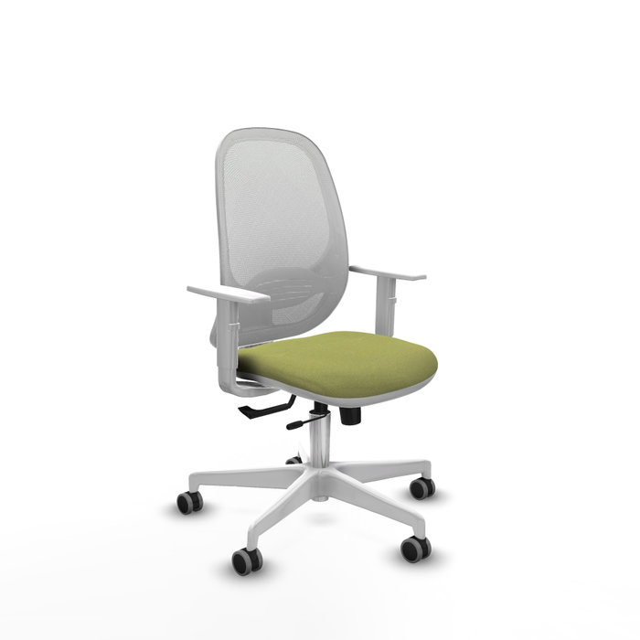PIQUERAS Y CRESPO Silla de oficina Cilanco Verde oliva y Blanco PIQUERAS Y CRESPO Silla de oficina Cilanco Verde oliva y Blanco