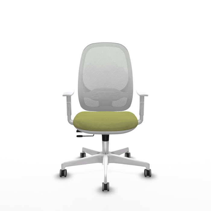 PIQUERAS Y CRESPO Silla de oficina Cilanco Verde oliva y Blanco PIQUERAS Y CRESPO Silla de oficina Cilanco Verde oliva y Blanco