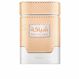Khadlaj Perfume Shiyaaka White EDP 100 ml para Mujer - Notas de Flor de Plumeria, Peonía, Lirio de los Valles, Ámbar y Sándalo