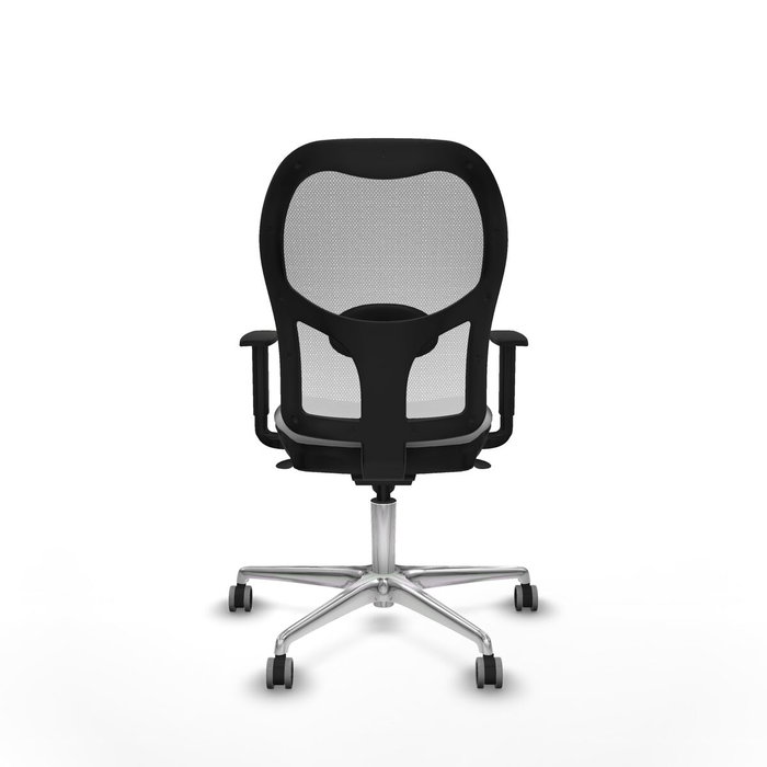 PIQUERAS Y CRESPO Silla de oficina Jorquera con mecanismo Sincro, Gris claro y Blanco PIQUERAS Y CRESPO Silla de oficina Jorquera con mecanismo Sincro, Gris claro y Blanco