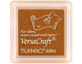 Tsukineko Almohadilla de tinta VERSACRAFT marrón Butterscotch 33x33mm