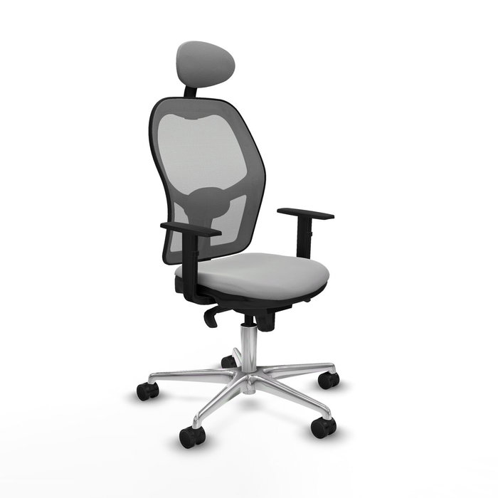 PIQUERAS Y CRESPO Silla de oficina Jorquera Gris con mecanismo Sincro PIQUERAS Y CRESPO Silla de oficina Jorquera Gris con mecanismo Sincro