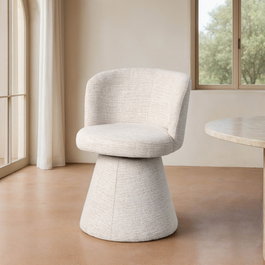Silla Crema Dm-Tejido Salón 55 X 50 X 77 cm