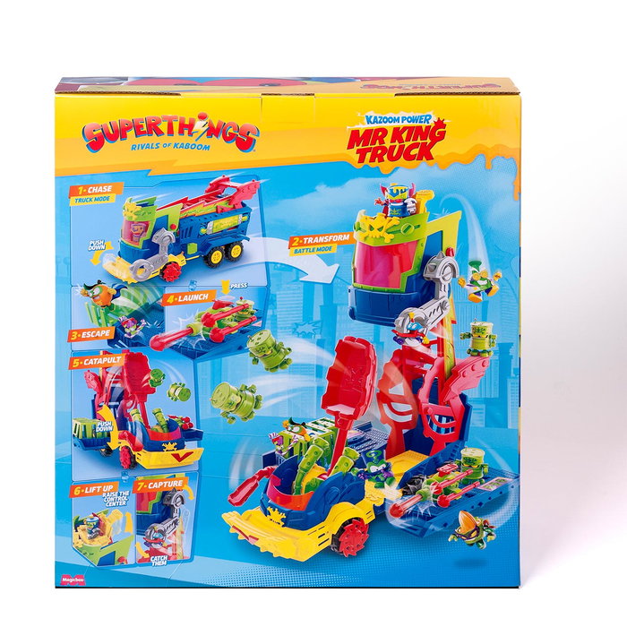 Magic Box Camión Mr. King de Superthings Kazoom Power Battle con Mr. King exclusivo