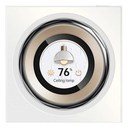Aqara DS-K01D Dial V1 Controlador de Pantalla Táctil Circular con WiFi y Bluetooth para Alexa, Siri y Google Home
