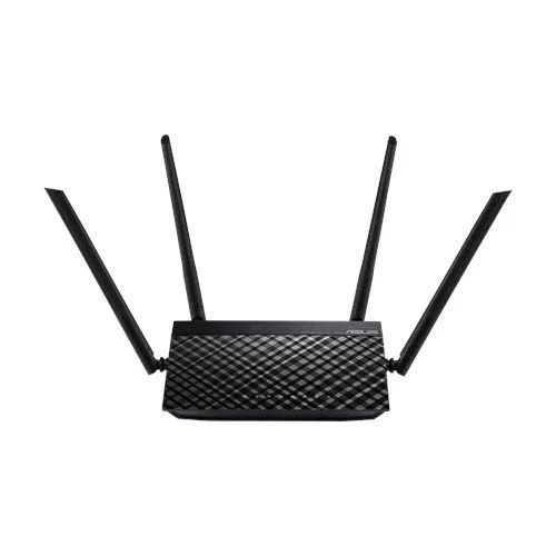 ASUS RT-AC1200 v.2 Router Dual-Band Wi-Fi AC, Ethernet rápido, 5 puertos LAN, Negro