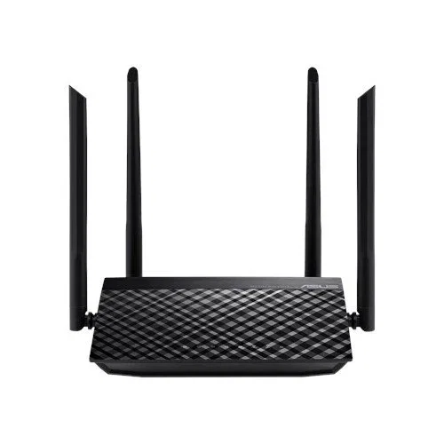 ASUS RT-AC1200 v.2 Router Dual-Band Wi-Fi AC, Ethernet rápido, 5 puertos LAN, Negro