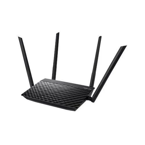 ASUS RT-AC1200 v.2 Router Dual-Band Wi-Fi AC, Ethernet rápido, 5 puertos LAN, Negro