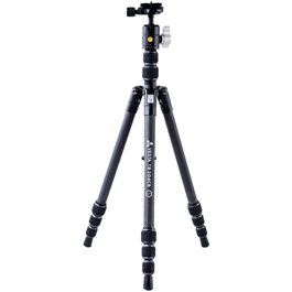 Vanguard VESTA TB 204CB Trípode de Viaje en Fibra de Carbono con Cabezal T-46