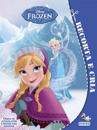 EVEREST EDITORA, FROZEN - RECORTA E CRIA