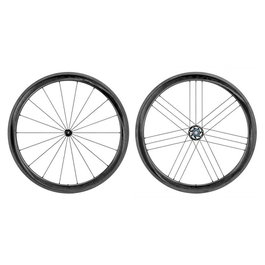 Campagnolo Bora WTO 45 Dark 2-WF Shimano + Zapata