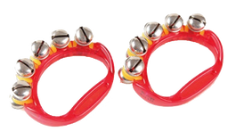 Corona Ritmo de 5 Cascabeles Roja
