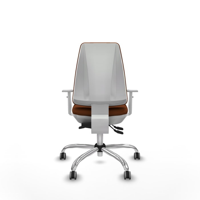 PIQUERAS Y CRESPO Silla de oficina Elche con mecanismo Asincro, Marrón PIQUERAS Y CRESPO Silla de oficina Elche con mecanismo Asincro, Marrón