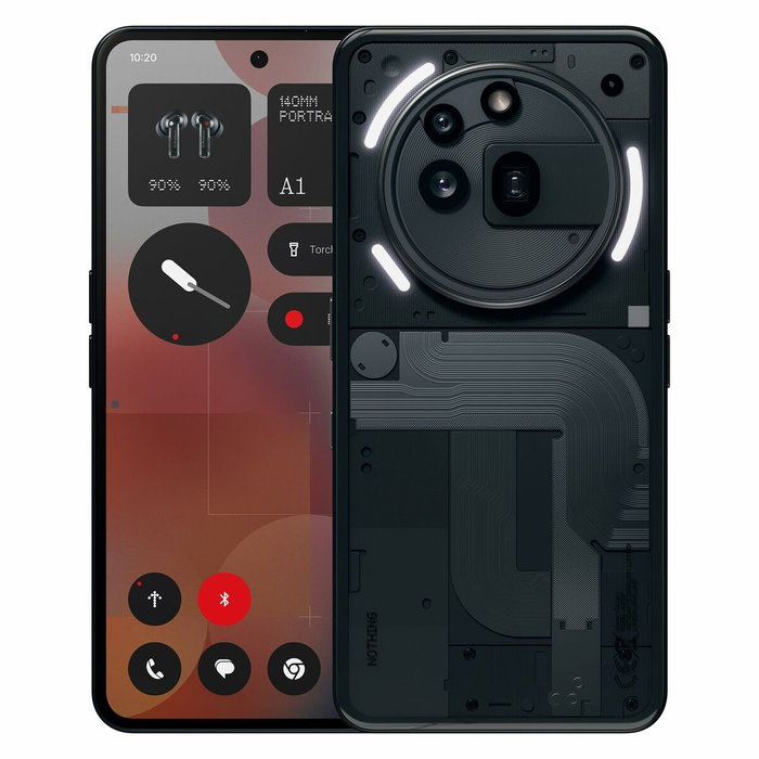 Nothing Phone (3a) Pro 256GB Negro, 12GB RAM, 6.77 AMOLED