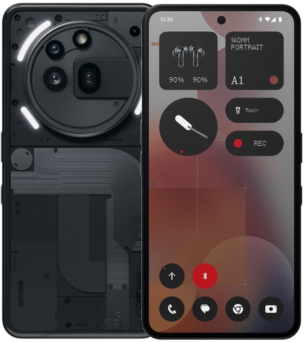 Nothing Phone (3a) Pro 256GB Negro, 12GB RAM, 6.77 AMOLED
