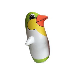 Creaciones Llopis Figura Hinchable Pingüino Balancín para Niños 34 cm, Modelo Suritdo