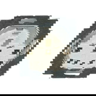 BUSCH-JAEGER Steckdosen-Einsatz, Reference BJ 20 EUC-84, carat, linear future, solo axcent, studioweiss, color blanco BUSCH-JAEGER Steckdosen-Einsatz, Reference BJ 20 EUC-84, carat, linear future, solo axcent, studioweiss, color blanco