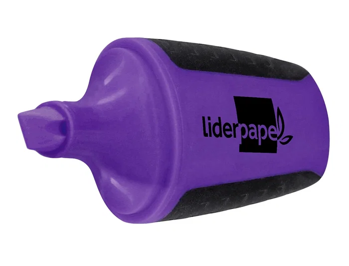 Liderpapel Rotulador Mini Fluorescente Violeta Punta Biselada 1-4 mm