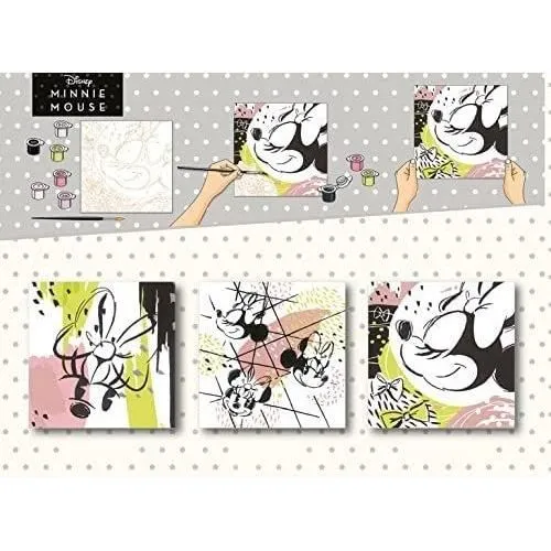 Set de Pintura por Números Ravensburger Minnie Style 20 x 20 cm