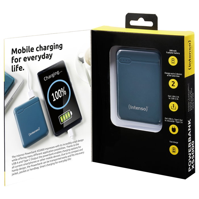 Intenso Powerbank XS5000 5000 mAh Petrol