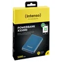 Intenso XS5000 Power Bank 5000 mAh Batería Externa Portátil Polímero de Litio con Pantalla LED, USB-C y Micro-USB, Color Petróleo