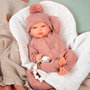 Muñecas Arias Muñeca Reborn Elba con Saco de Dormir de 40 cm